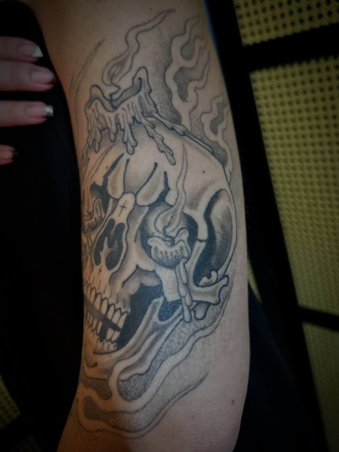 Tattoo by @ladywilson.tattoo โ black_and_grey, realism