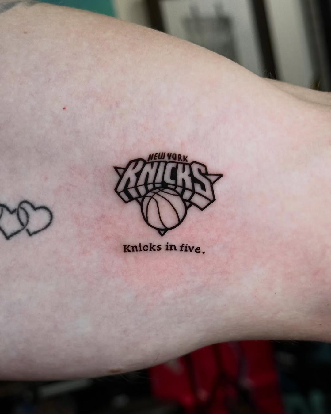 Tattoo by @scottmakesart — lettering_script, illustrative