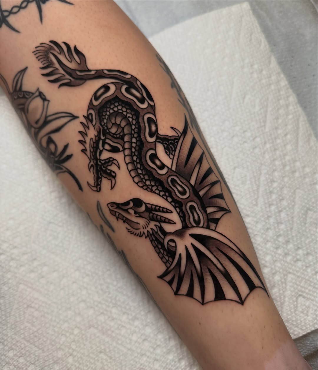 Tattoo by @katierosetattoos โ american_traditional
