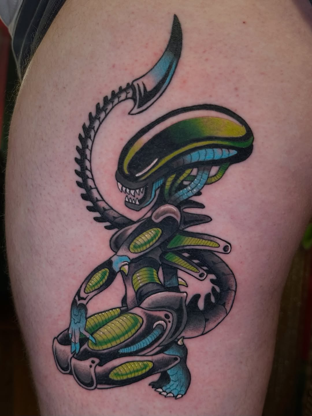 Tattoo by @malerietattoos โ illustrative, neo_traditional