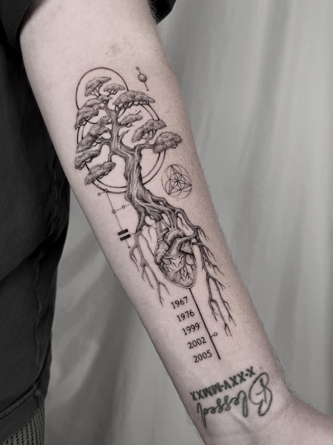 Tattoo by @kwon_tattoos — illustrative, black_and_grey
