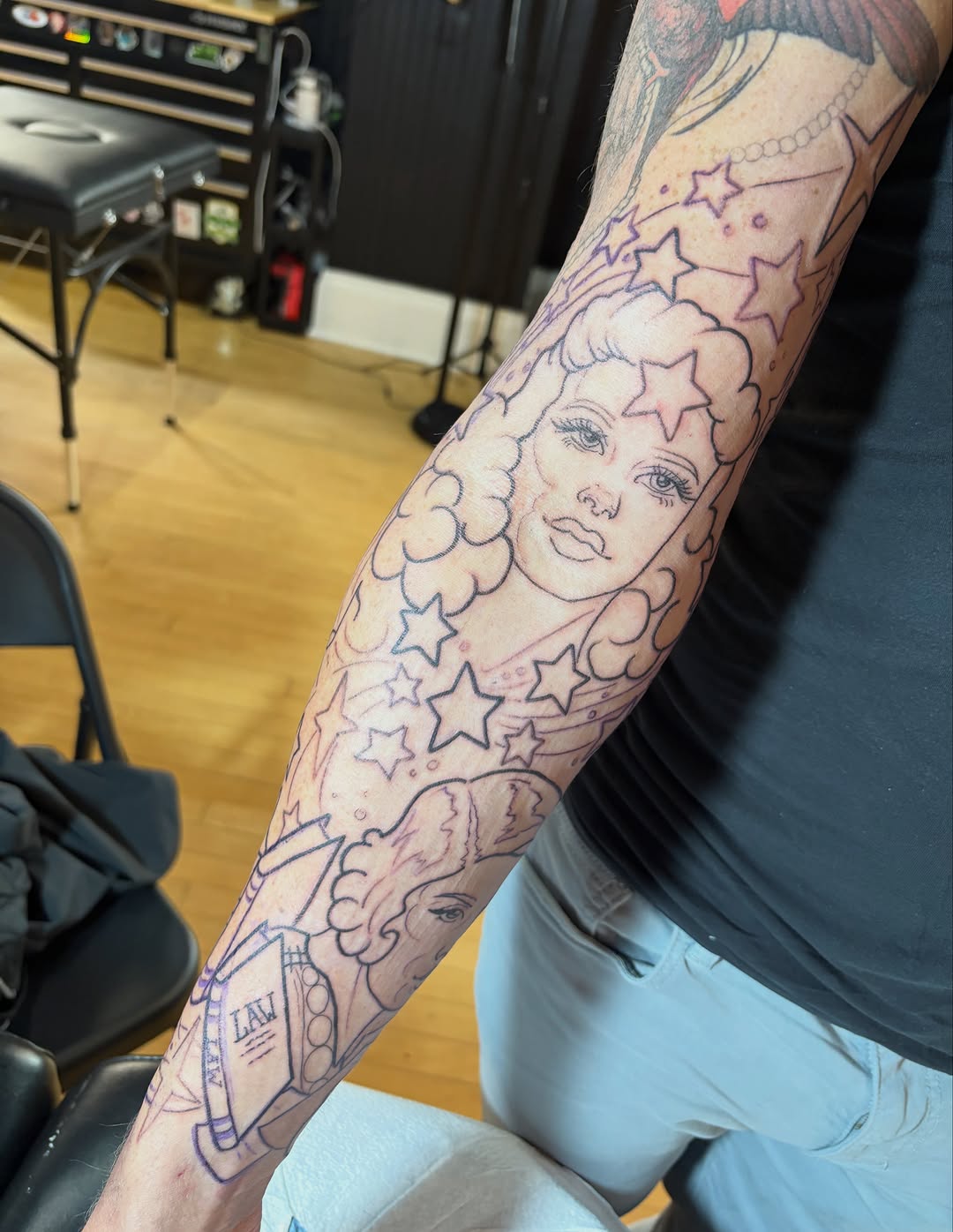 Tattoo by @turkeybasturz โ neo_traditional, black_and_grey