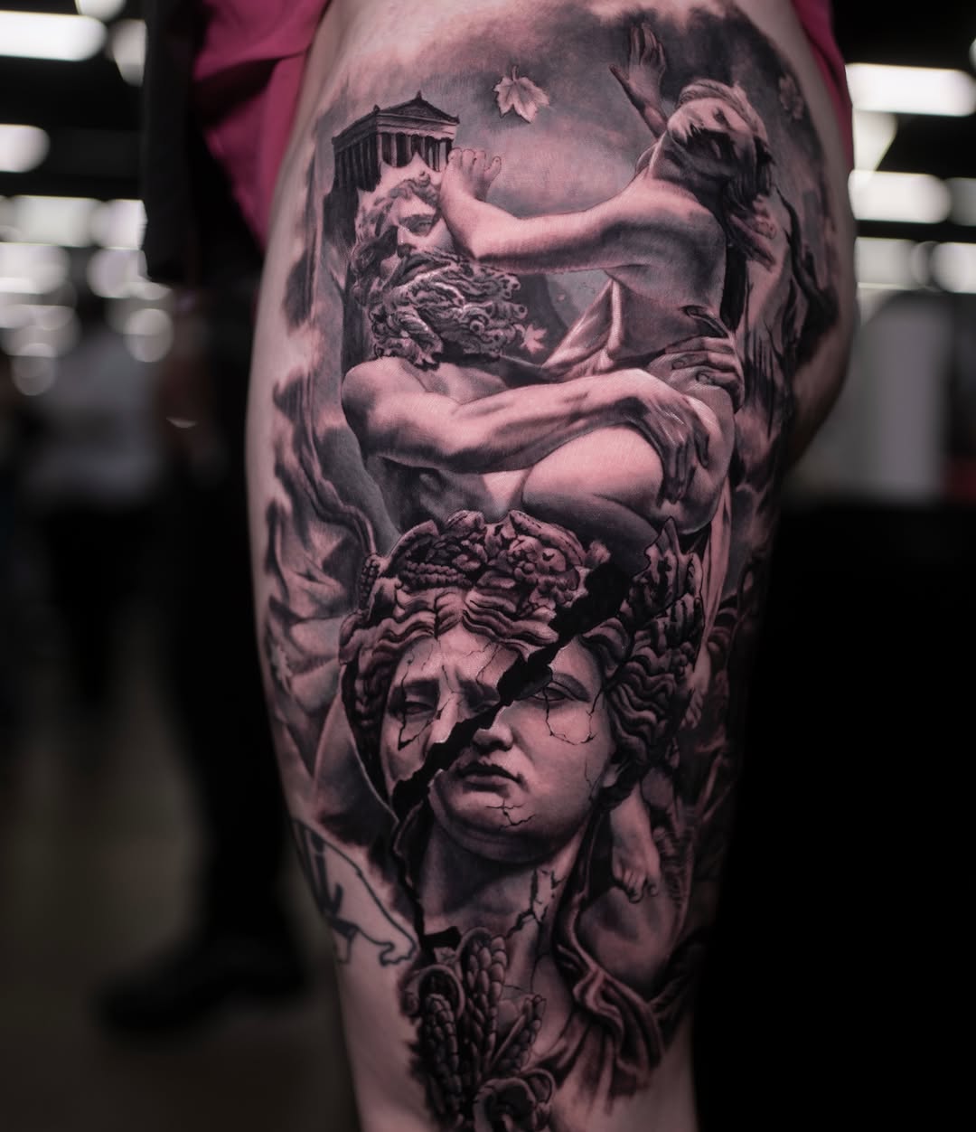 Tattoo by @andrea_fiorenza — realism, black_and_grey