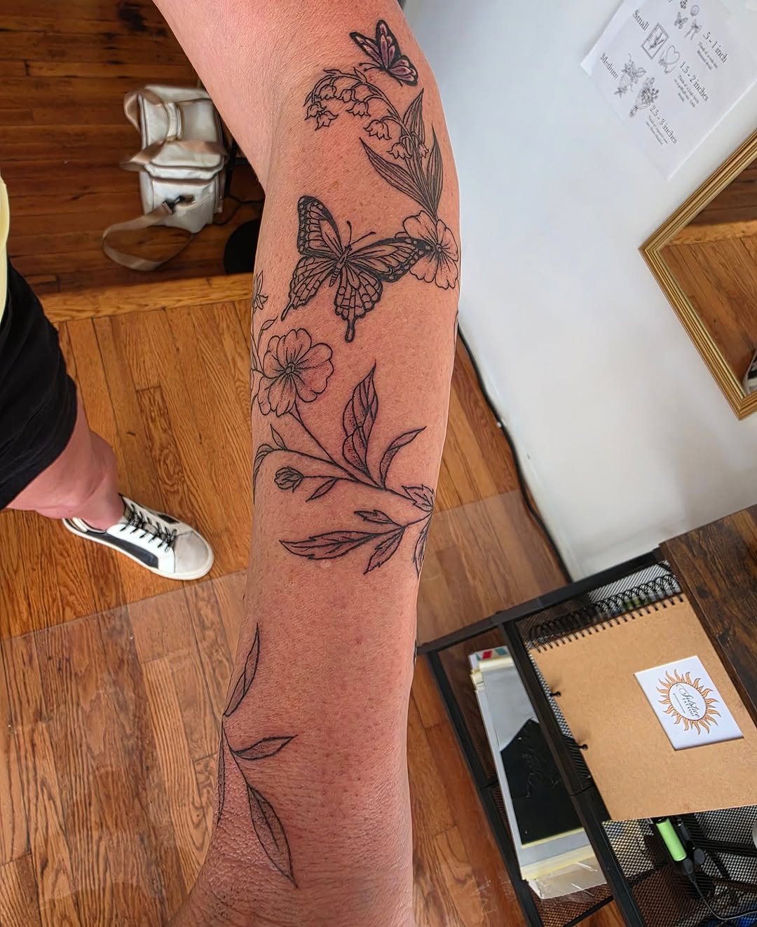 Tattoo by @solsticetattoonc β fine_line