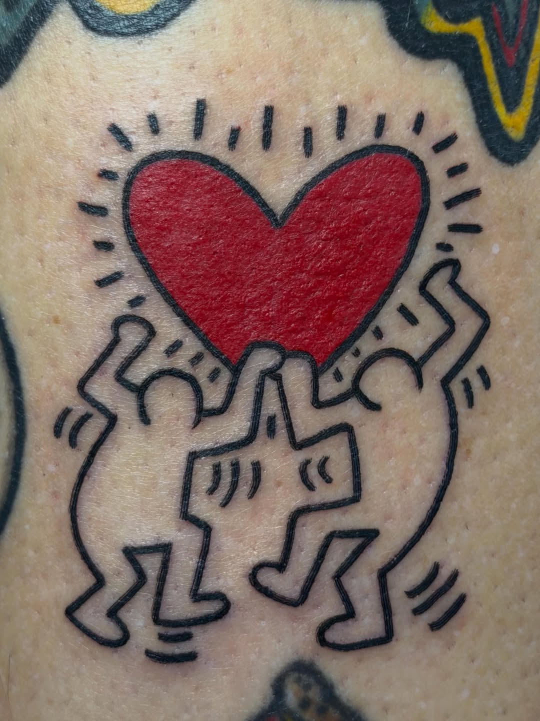 Tattoo by @chameleonart — blackwork, minimalist