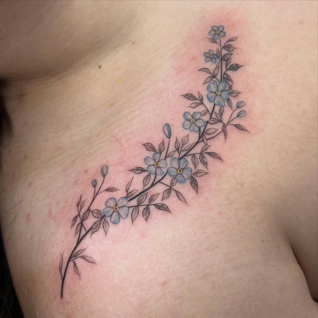 Tattoo by @jennyyyyflores โ fine_line, illustrative