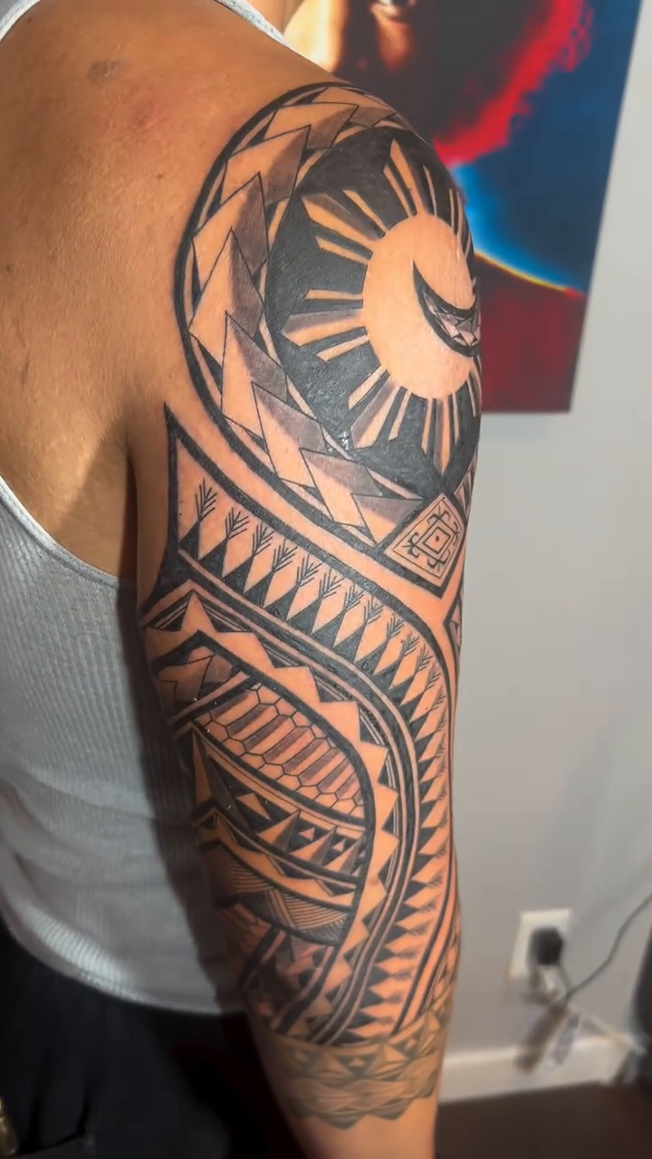 Tattoo by @sacred_lines_empirellc — tribal
