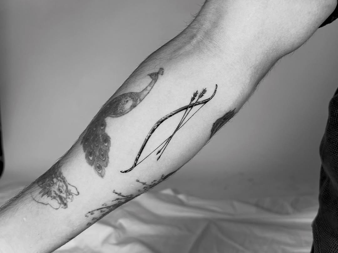 Tattoo by @ito_tattooist โ fine_line, black_and_grey