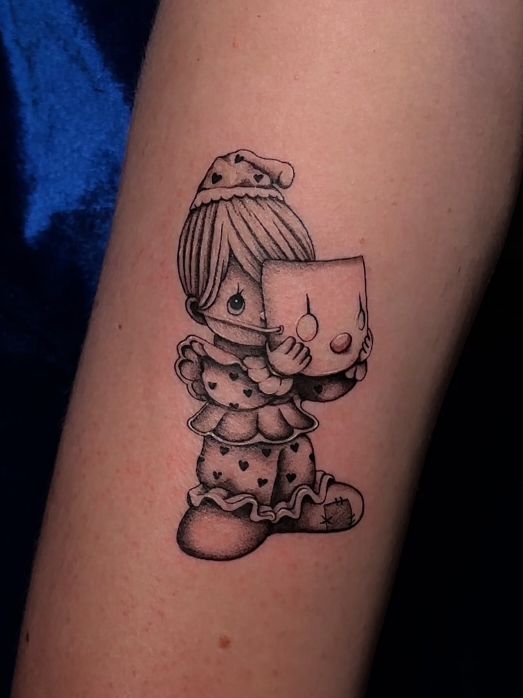 Tattoo by @tatz_doll โ black_and_grey