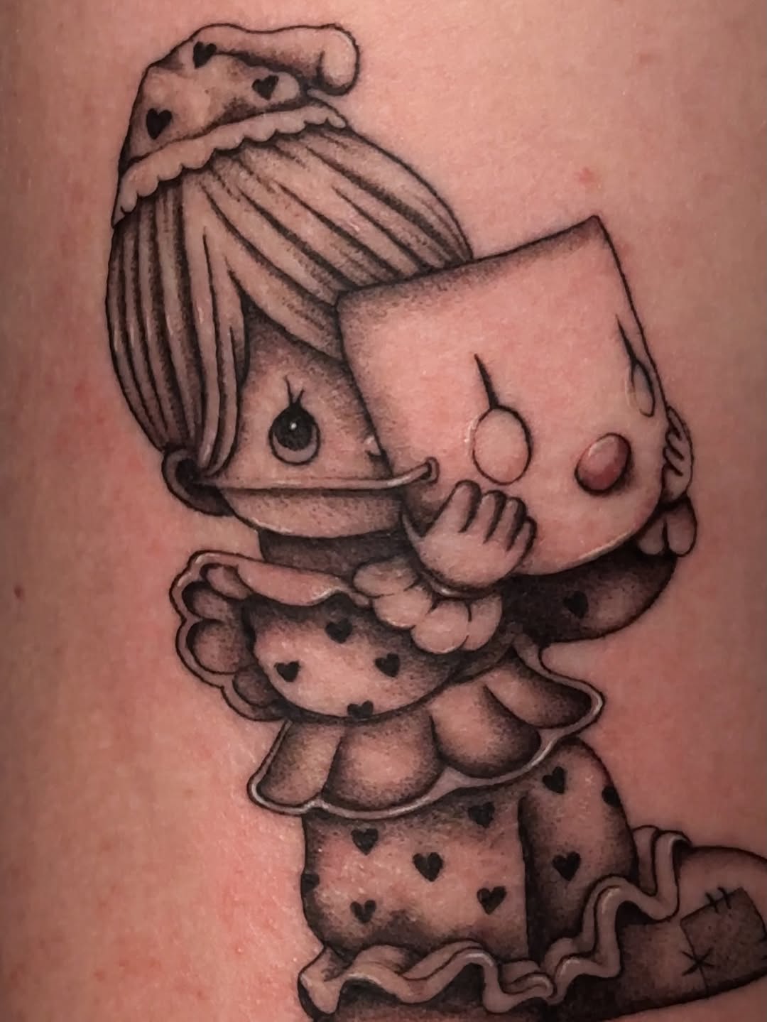 Tattoo by @tatz_doll โ black_and_grey