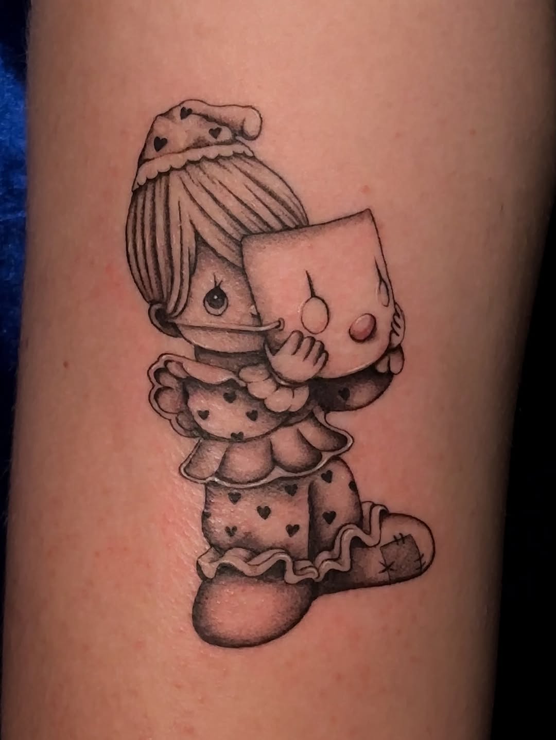 Tattoo by @tatz_doll โ black_and_grey