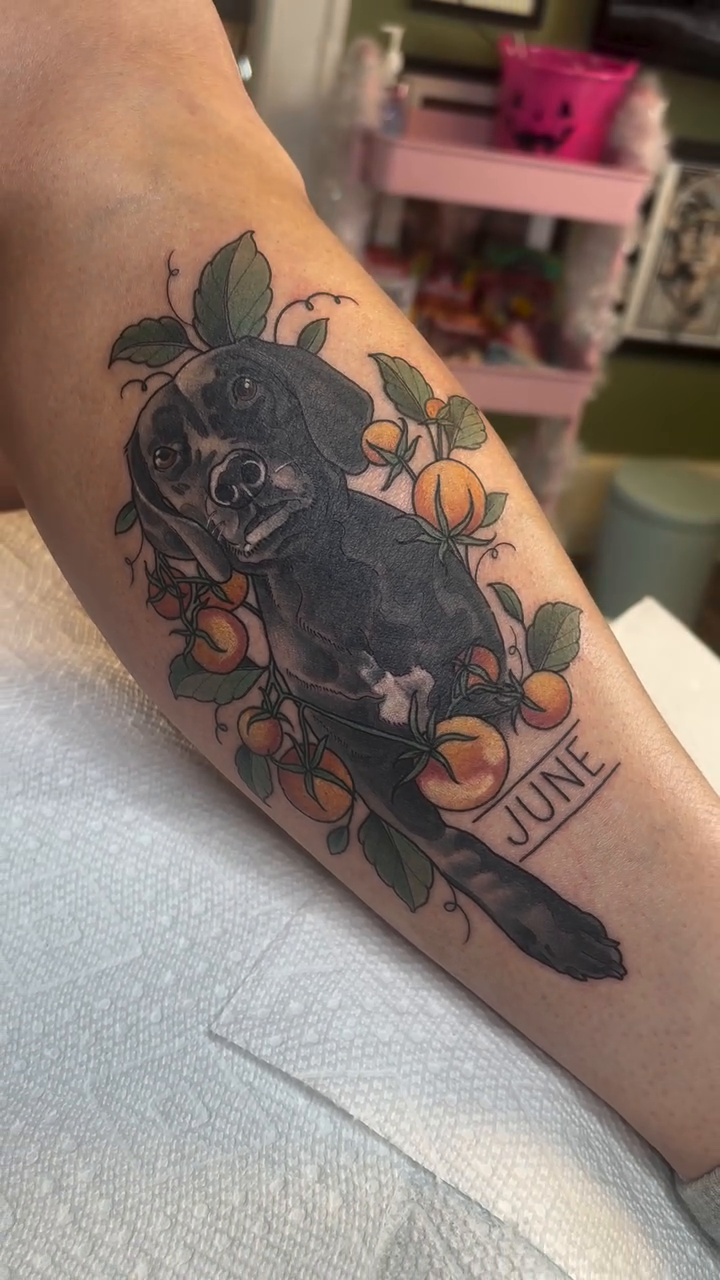 Tattoo by @madelinekristentattoo — realism, illustrative