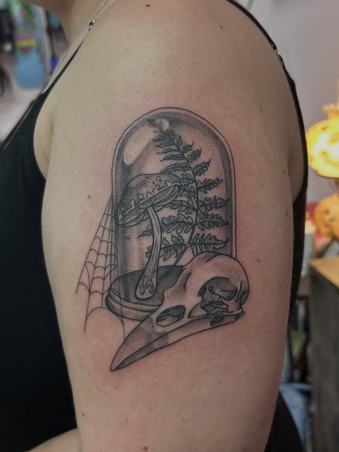 Tattoo by @redtattoos518 — illustrative, black_and_grey