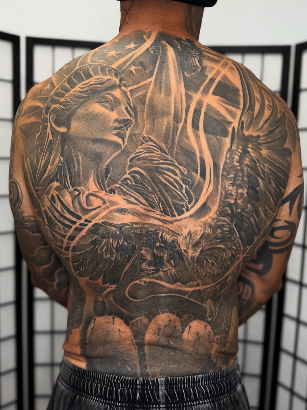 Tattoo by @freshink_tat2 — realism, black_and_grey