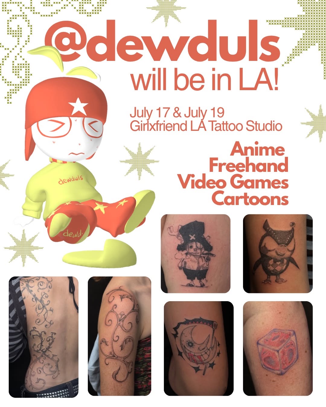 Tattoo by @dewduls — anime