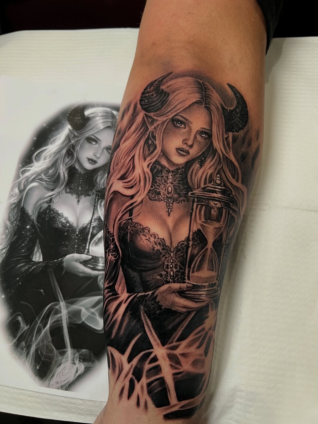 Tattoo by @bj_inks — realism, dark_realism
