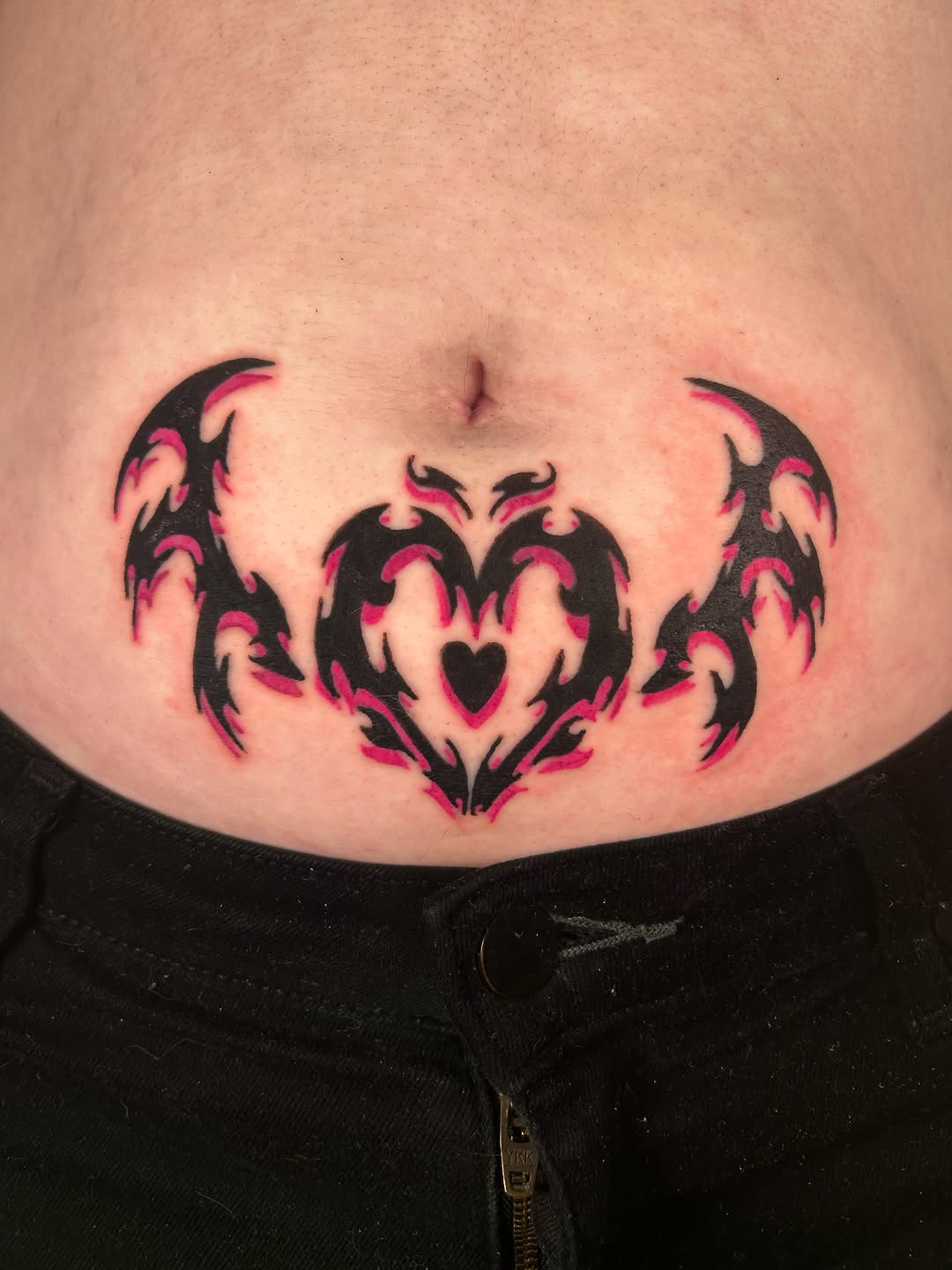 Tattoo by @chronic_the_hedgeh0g — illustrative, blackwork