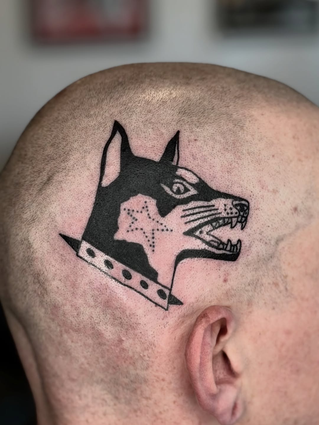 Tattoo by @darkcherry__ โ american_traditional, blackwork