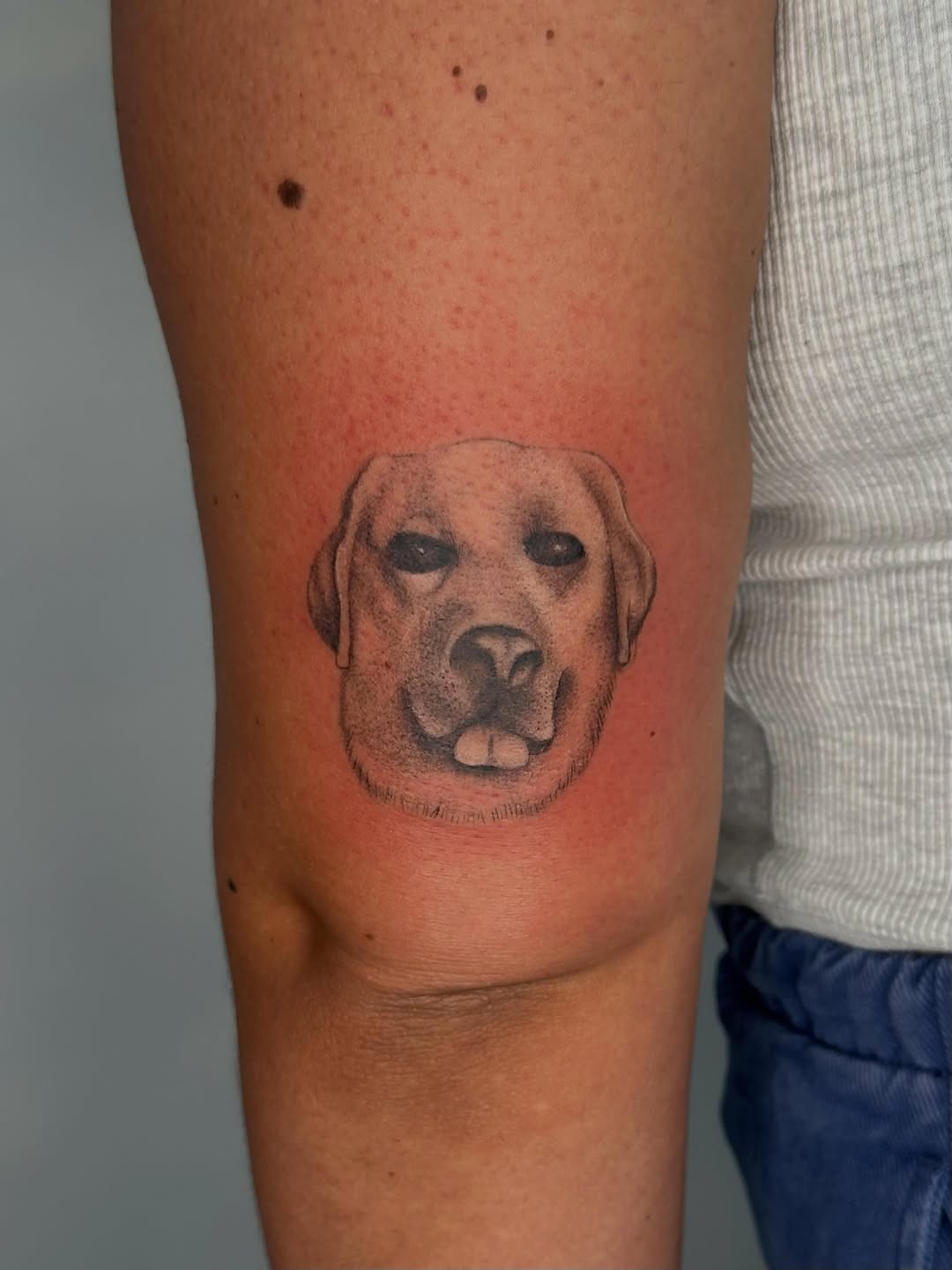Tattoo by @kristenkooster — realism, black_and_grey
