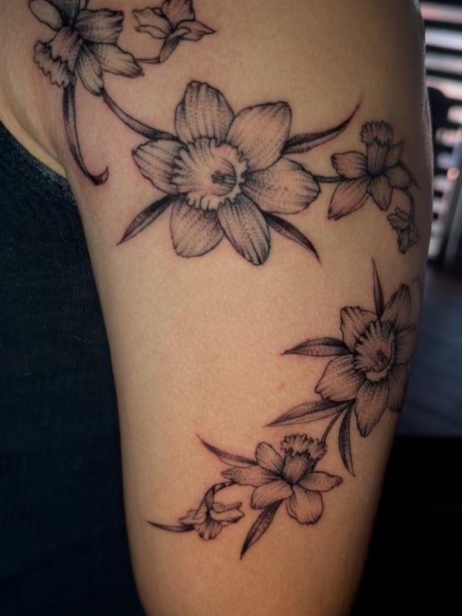 Tattoo by @tattoosxdany — black_and_grey