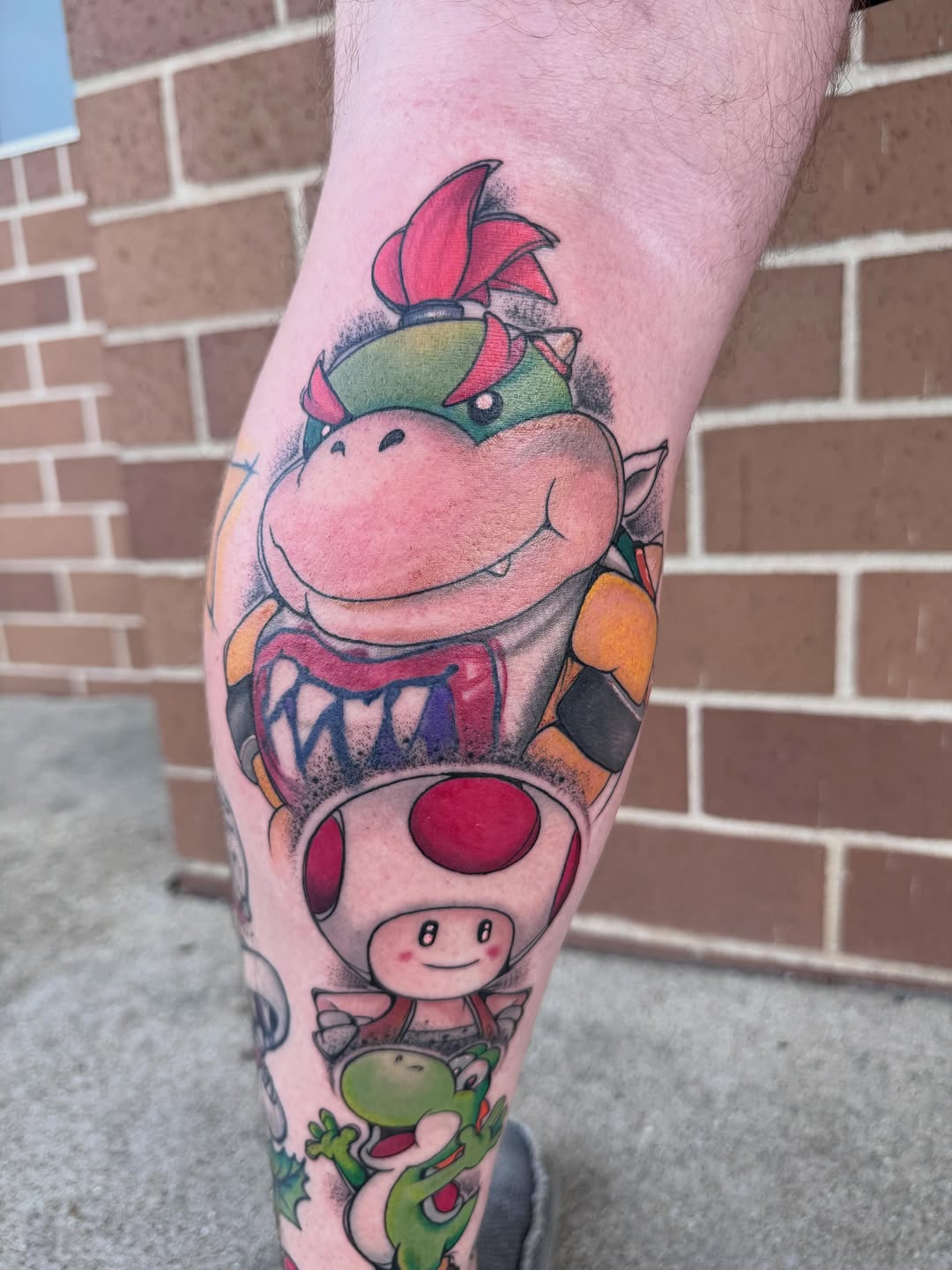 Tattoo by @murbees.designs — new_school, anime