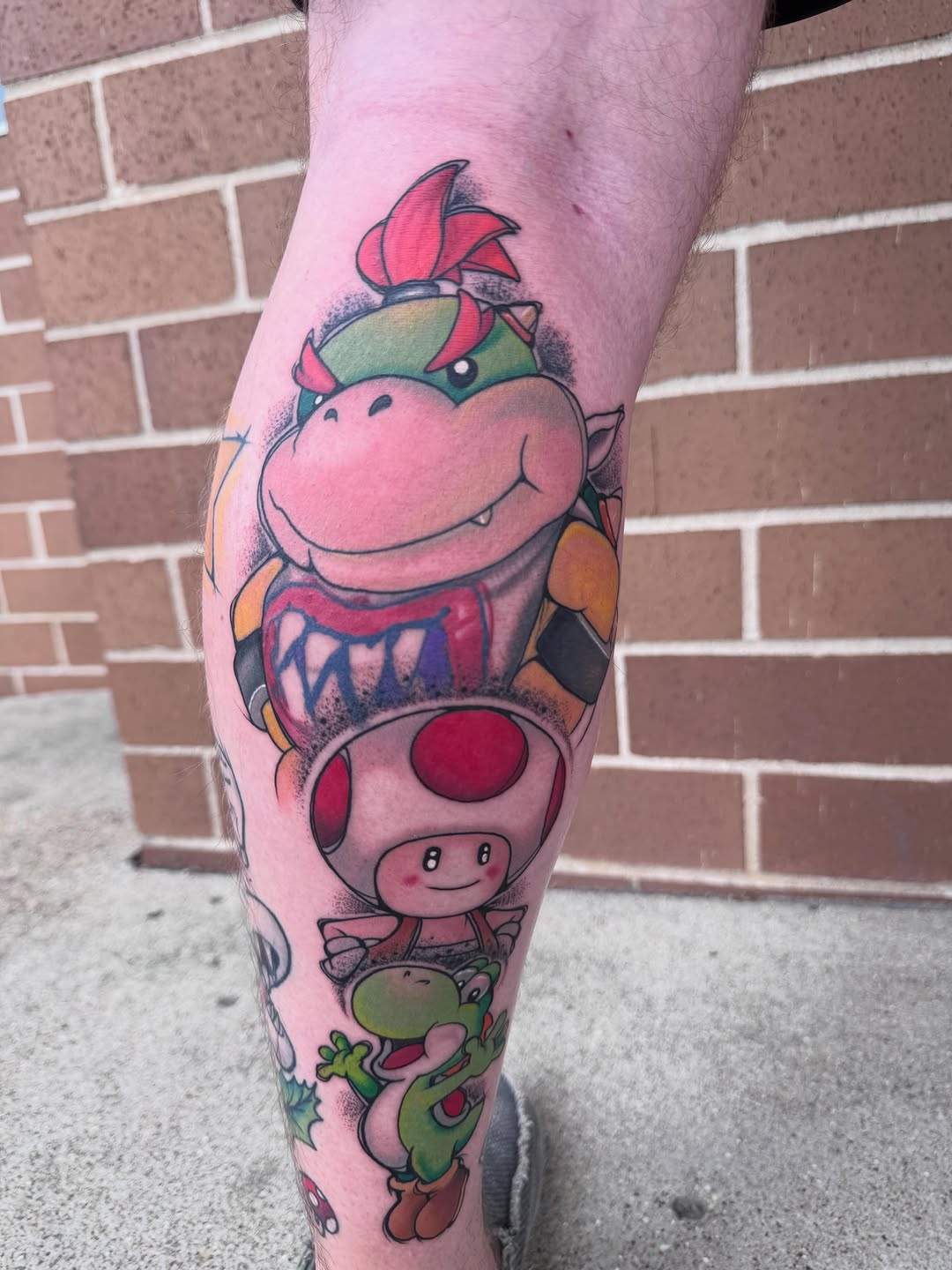 Tattoo by @murbees.designs — new_school, anime