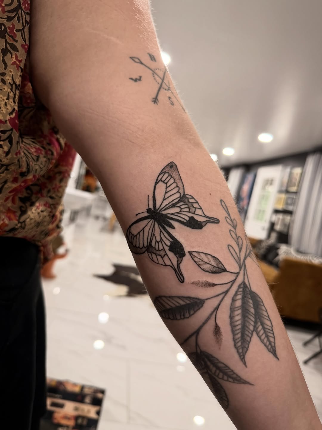 Tattoo by @darkartist82 โ fine_line, black_and_grey