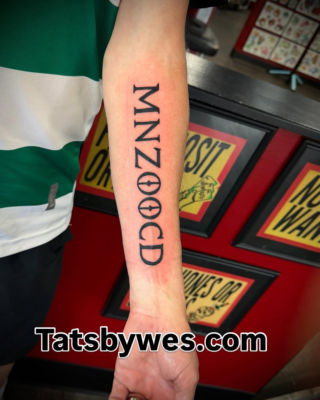 Tattoo by @wes_tattoos_columbus β lettering_script