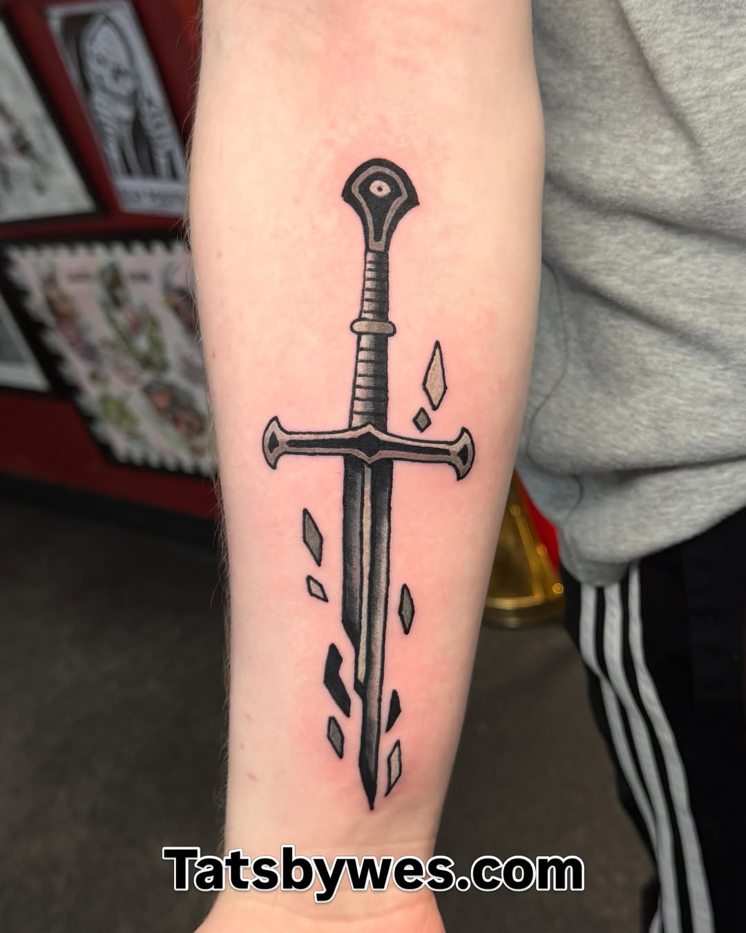 Tattoo by @wes_tattoos_columbus β black_and_grey