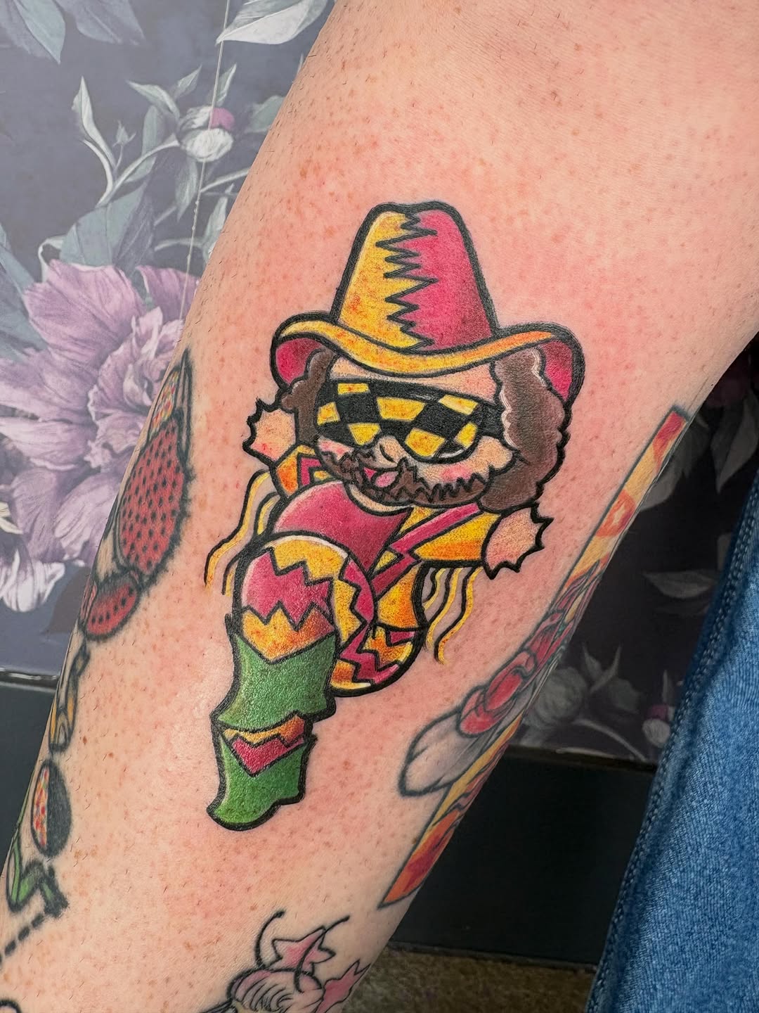 Tattoo by @little_dusty_tattoos — american_traditional, illustrative