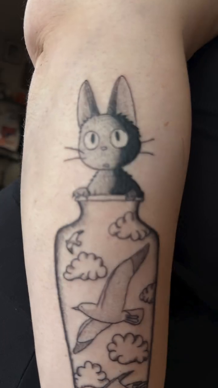 Tattoo by @luckywitchtattoo — anime