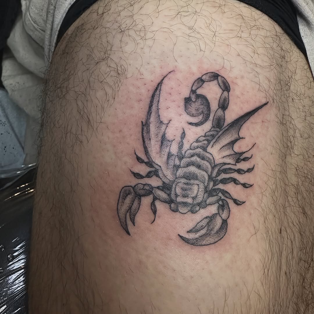 Tattoo by @luisamarigold — illustrative, black_and_grey