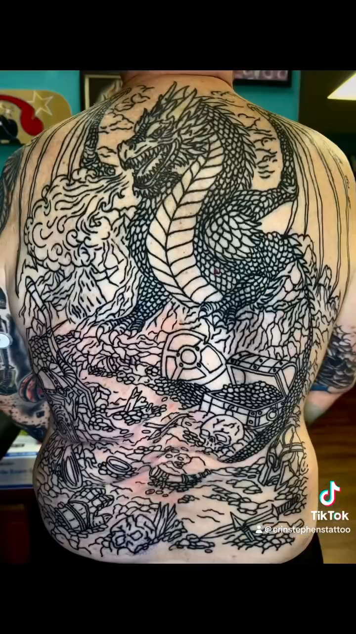 Tattoo by @erin_stephens_tattoo β japanese_irezumi, black_and_grey