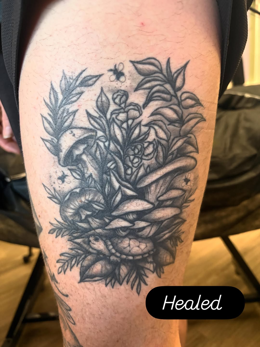 Tattoo by @katecooktattoos — black_and_grey, realism