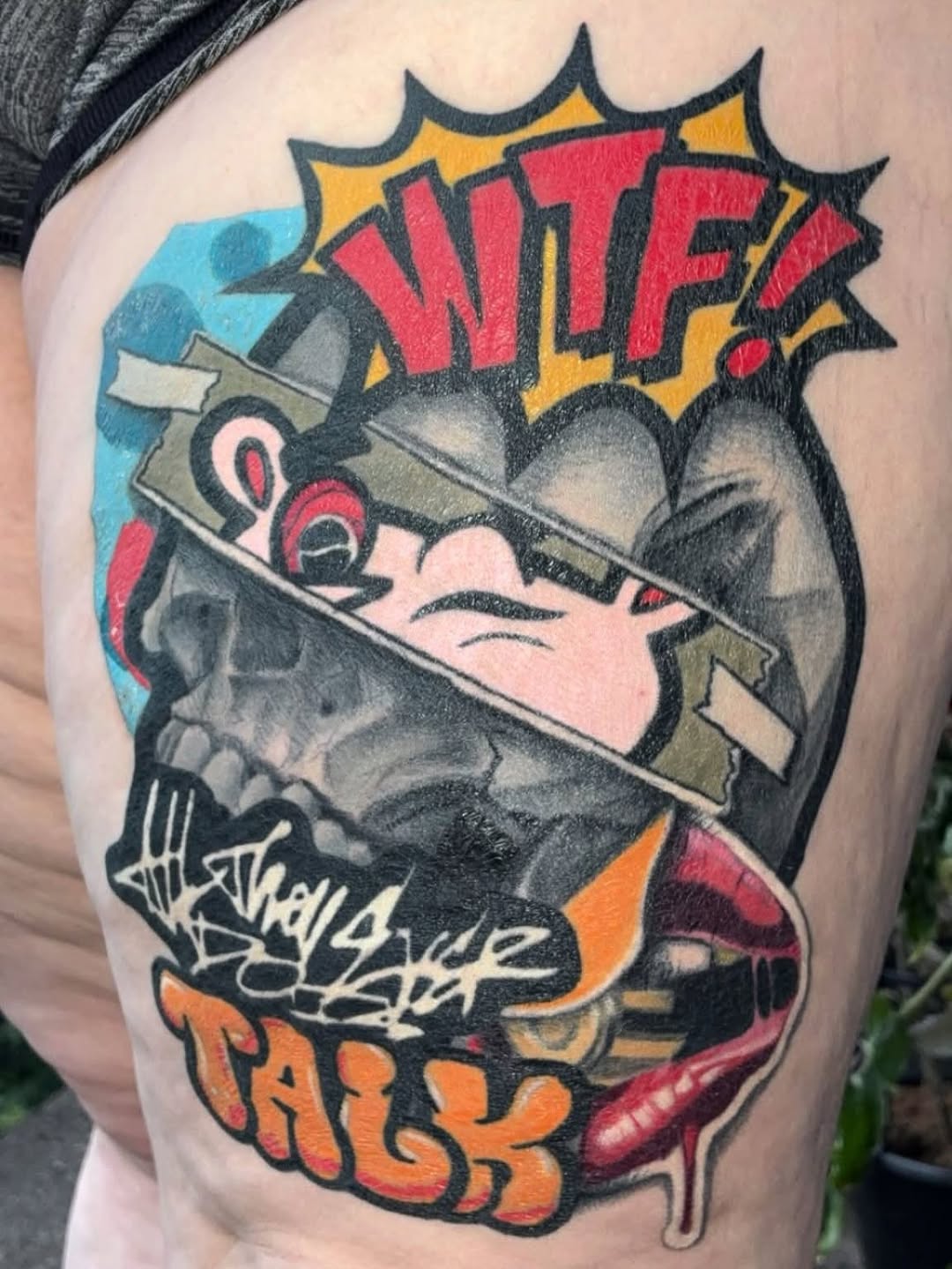 Tattoo by @slushtattoos โ new_school