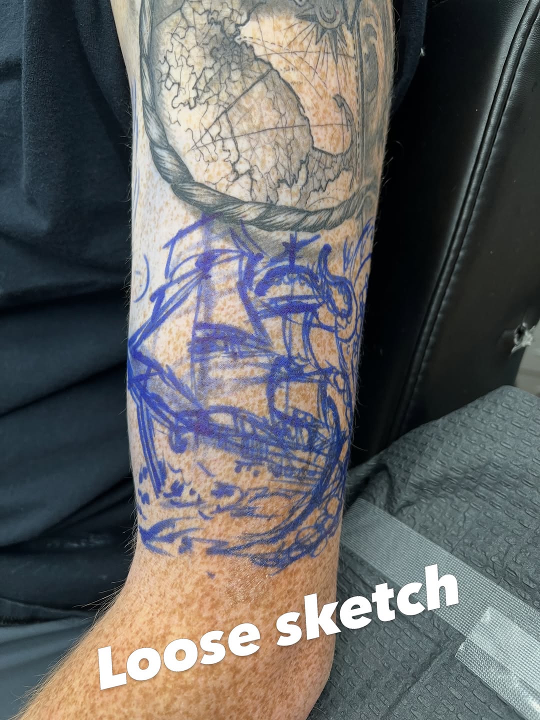 Tattoo by @strikt — illustrative