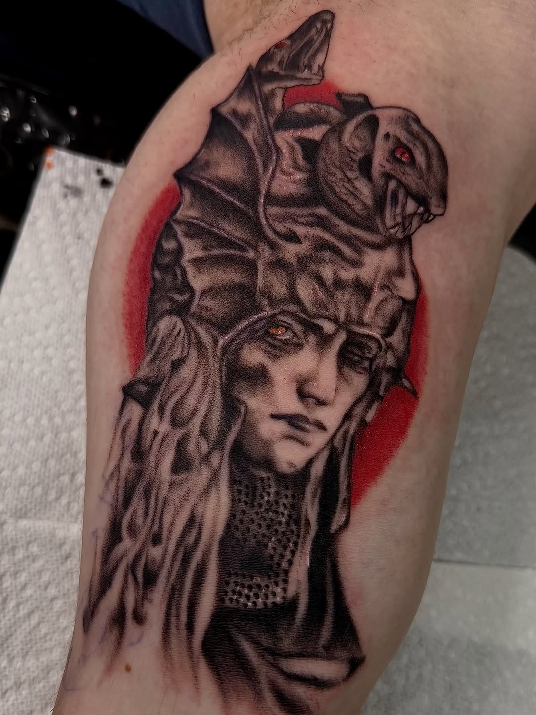 Tattoo by @jjkronauer โ realism, dark_realism
