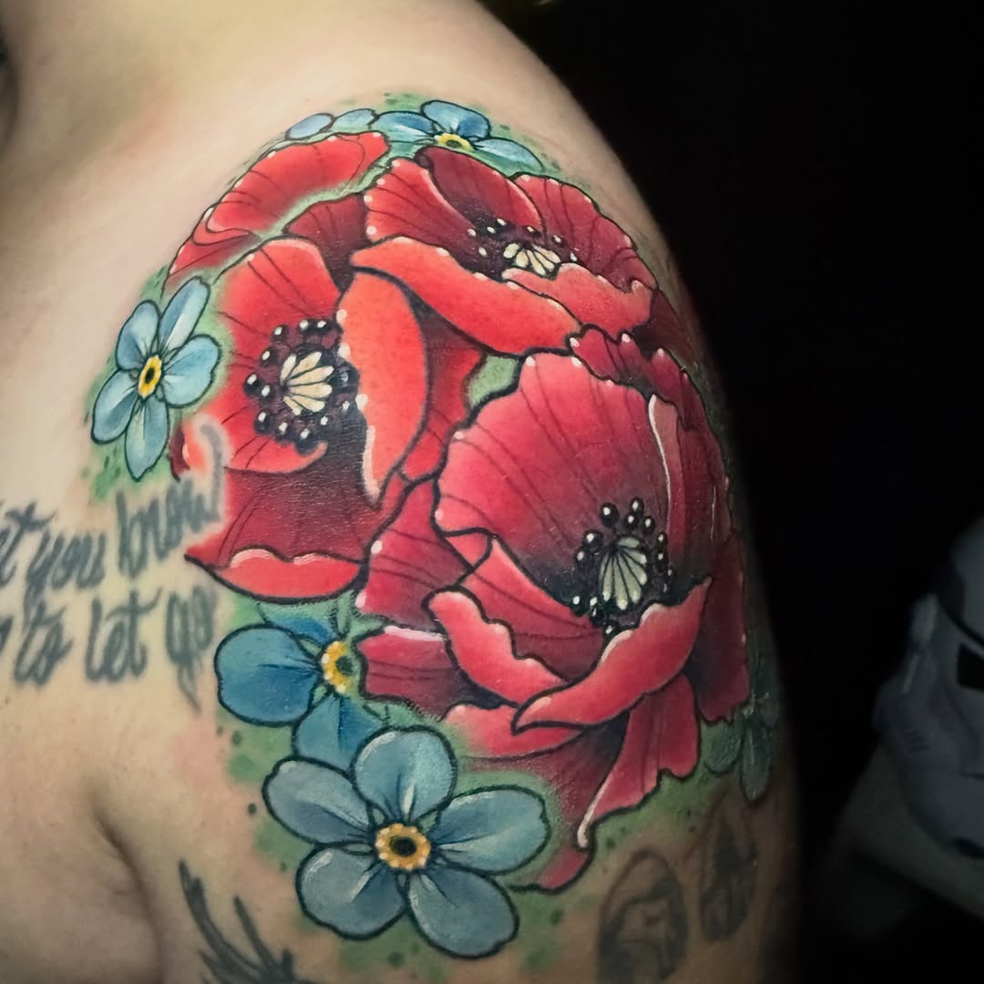 Tattoo by @taylormillstattoos — neo_traditional, realism