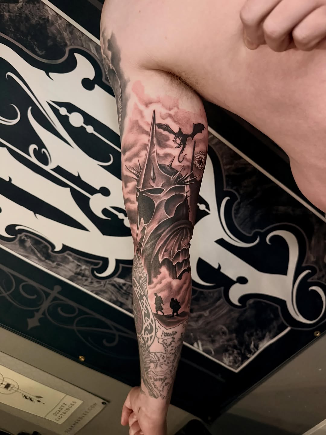 Tattoo by @cody_ryan_pappas — black_and_grey, realism
