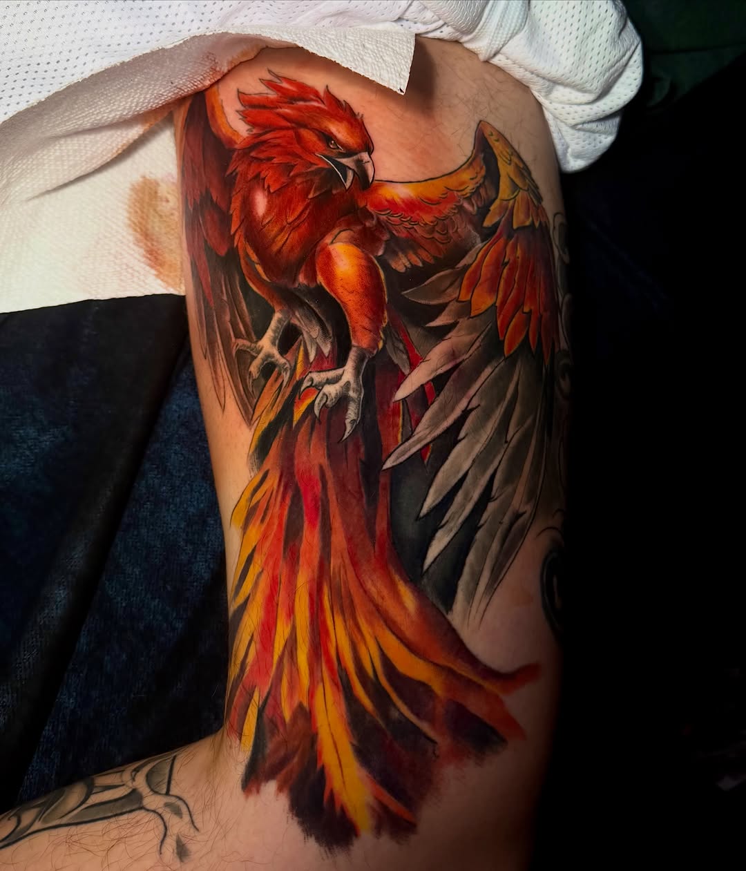 Tattoo by @arenastattoo — realism, illustrative