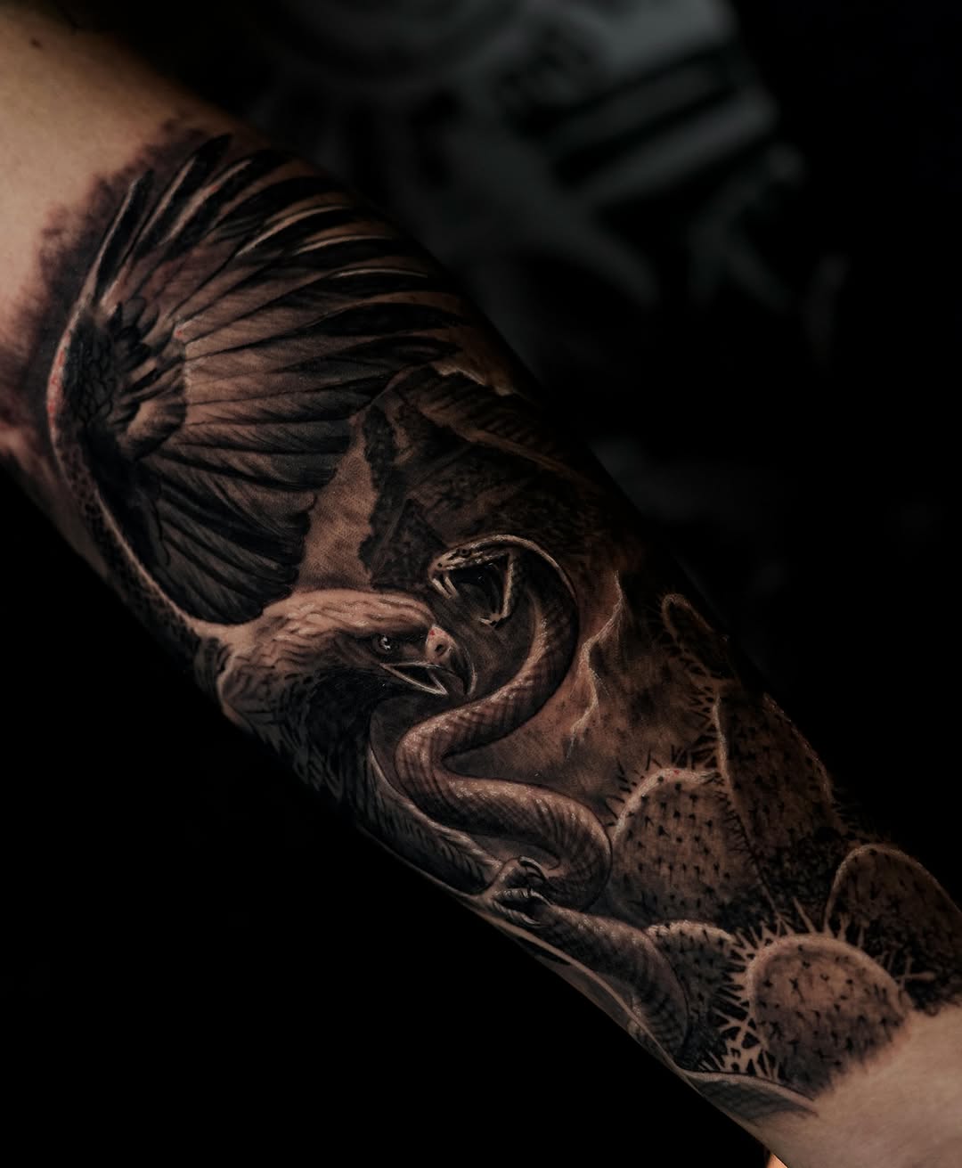 Tattoo by @baponeink — realism, black_and_grey