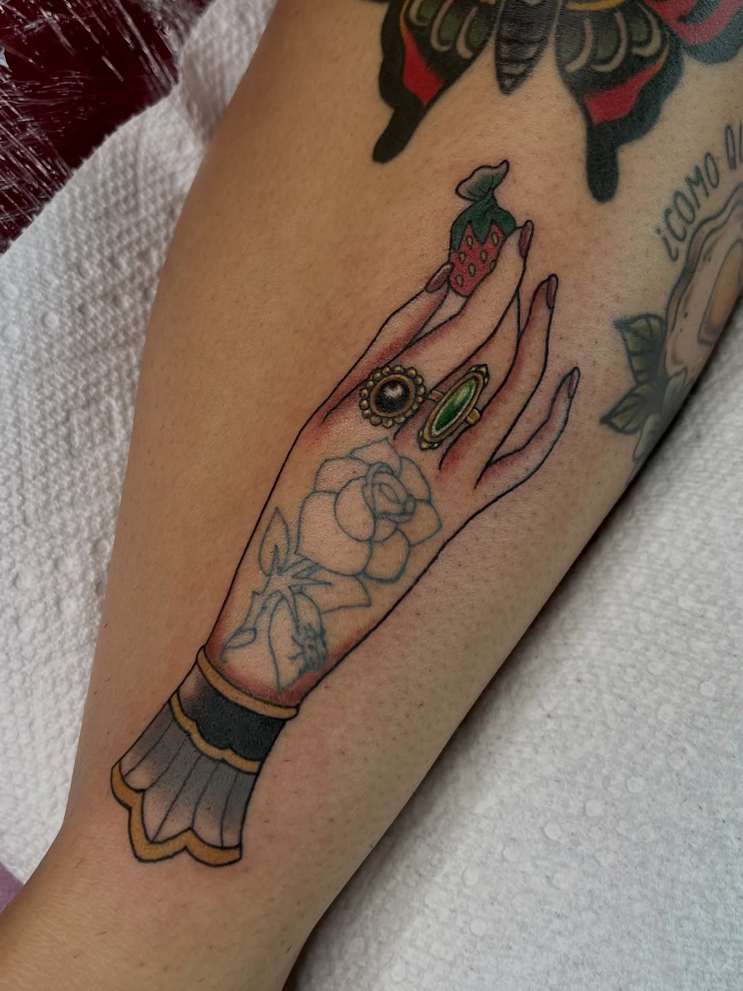 Tattoo by @death__frisbee — illustrative, american_traditional