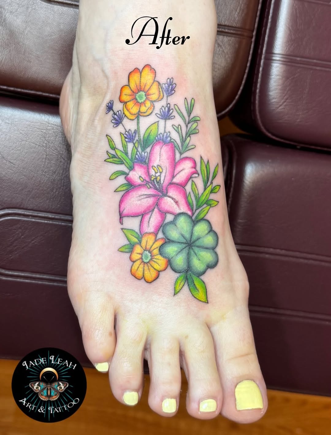 Tattoo by @jadeleah.artandtattoo — fine_line, illustrative