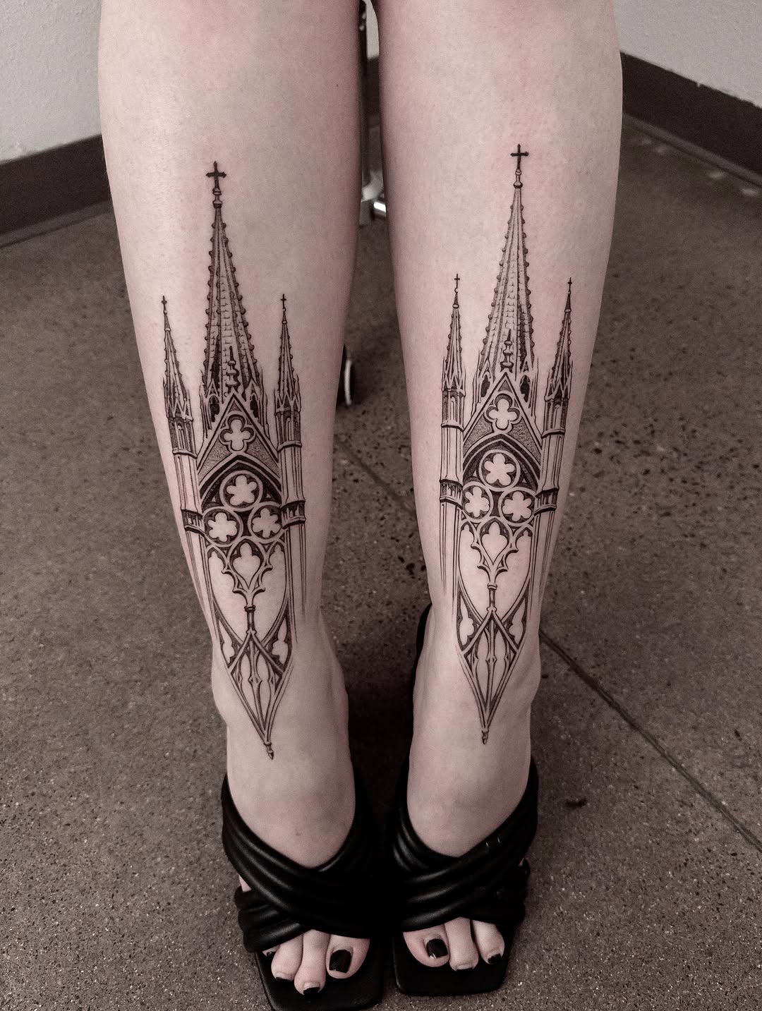 Tattoo by @lissfoxy β black_and_grey