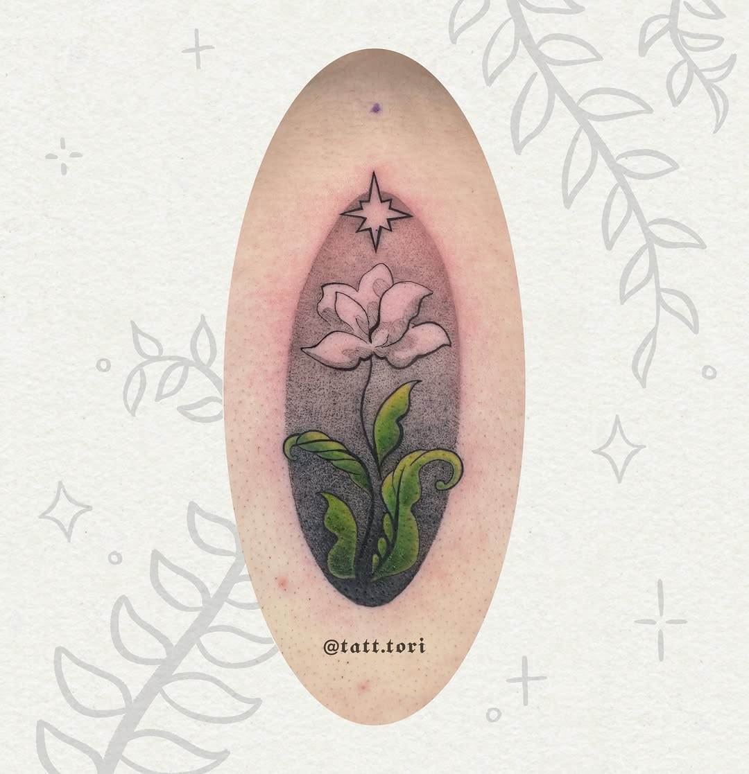 Tattoo by @tatttori — dotwork