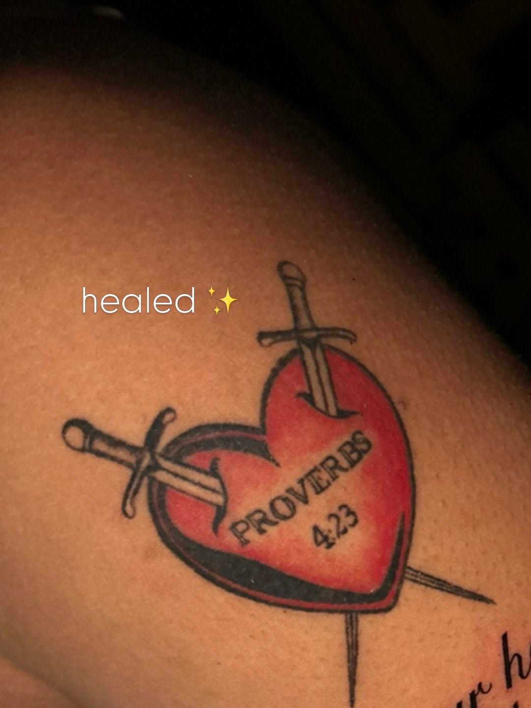 Tattoo by @persialeilani — lettering_script, american_traditional