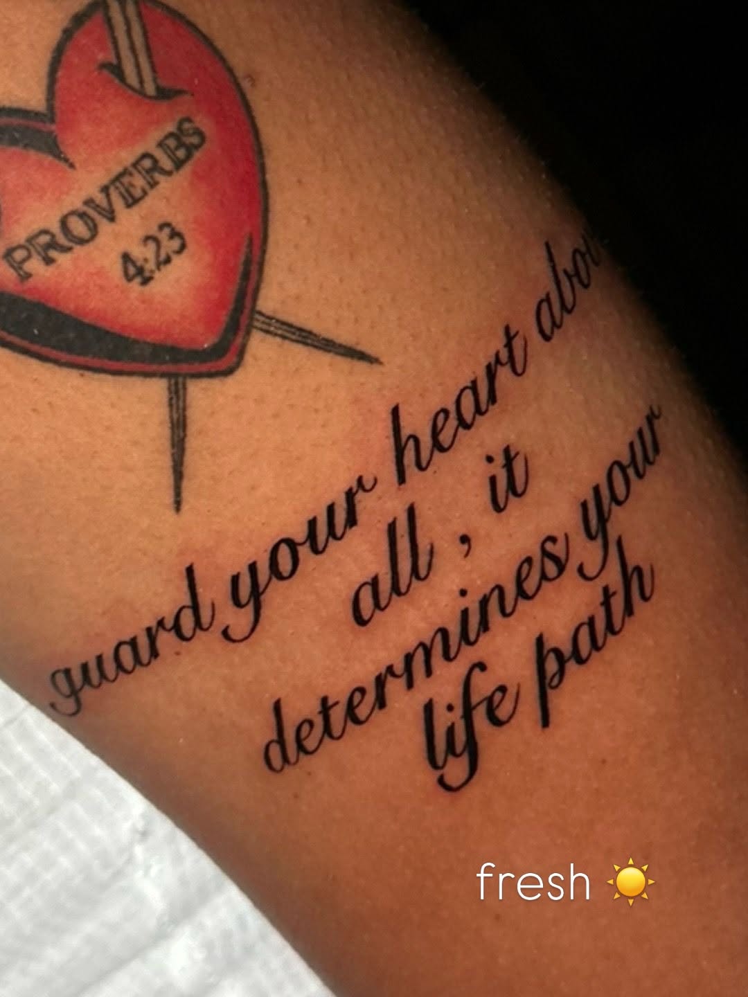 Tattoo by @persialeilani — lettering_script, chicano
