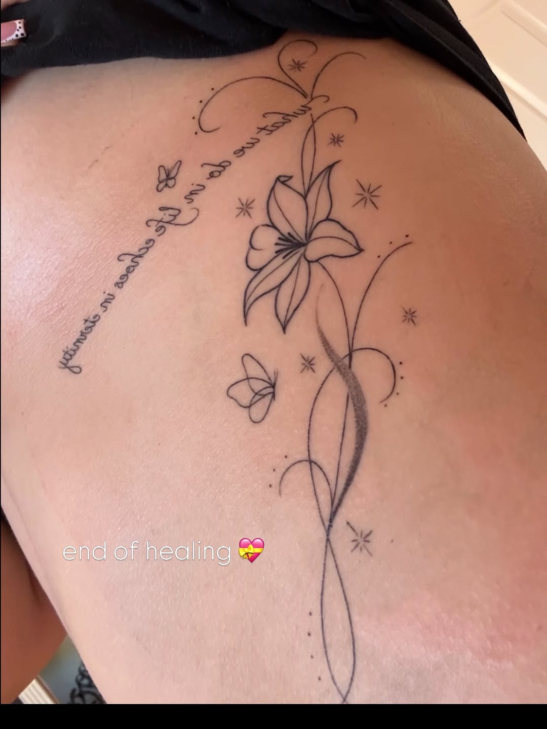 Tattoo by @persialeilani — fine_line, lettering_script