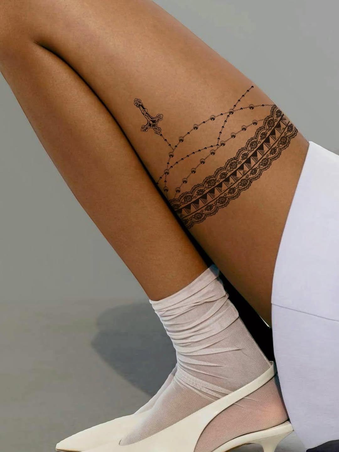 Tattoo by @midnight__mastermind — illustrative, ornamental