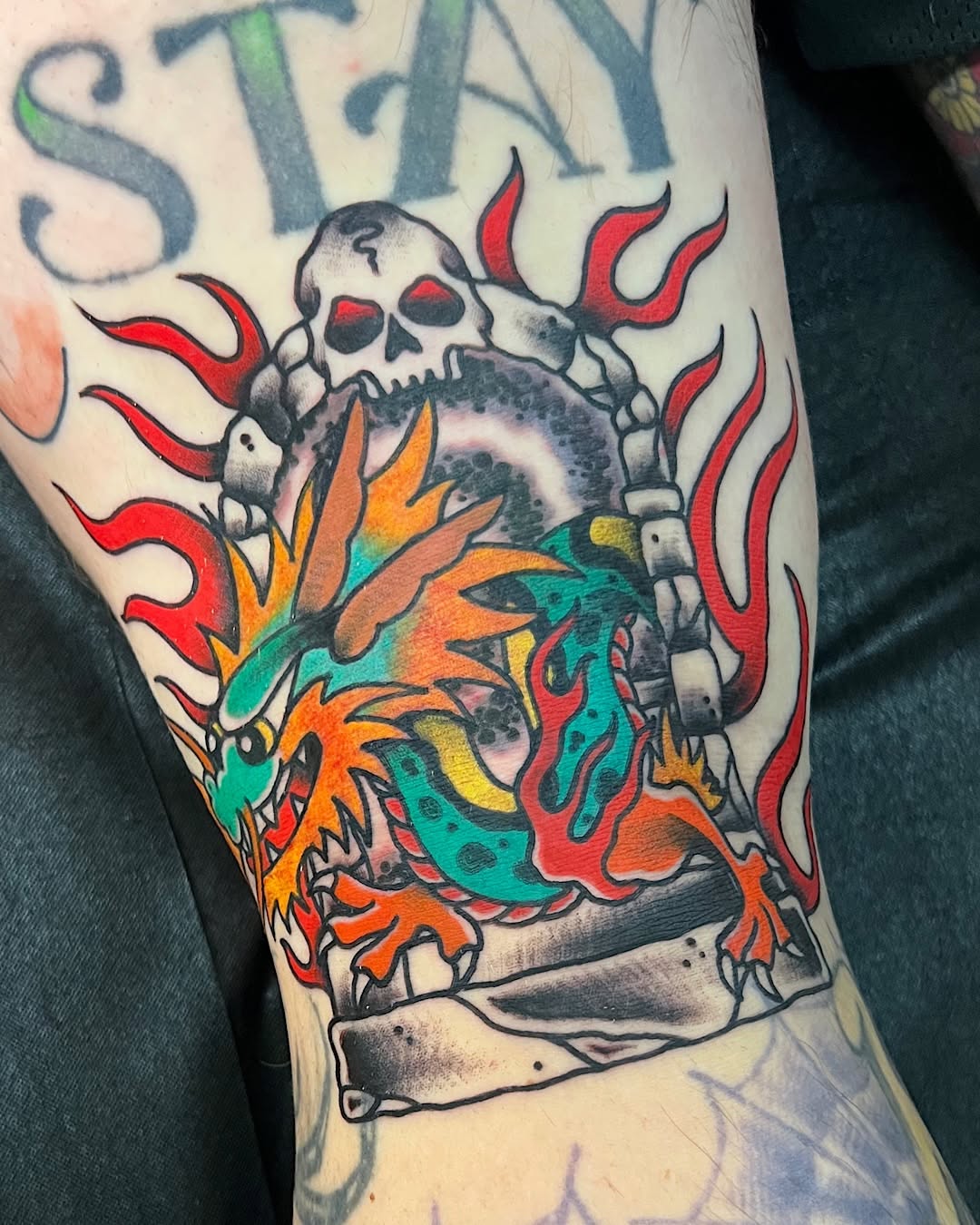 Tattoo by @shannonkeeleyy — american_traditional, neo_traditional
